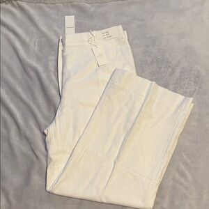 White Linen Pants